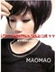 MAOMAO演绎 日系超短发.碎斜刘海深棕色假发