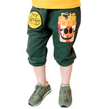 2012韩版童装 优乐酷夏款男童中裤 宝宝七分裤 儿童休闲裤子20404