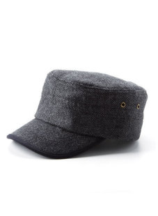 Dream ba Sally/MengDi ella mo man personality wool qualitative flat hat 068211303