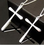 Precio Tiffany Collar / Tiffany / Tiffany / Accesorios - luz pareja lado collar con una cruz