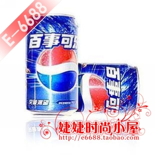  百事可乐罐装可乐330ml24罐汽水饮料