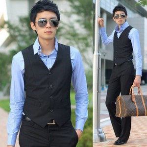 男装<em>马甲秋冬DIOR</em>,HOMME街头风情侣韩版休