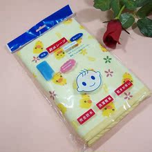 【原单正品西松屋】黄色小鸭图案毛巾透气隔尿垫 小/中/大号