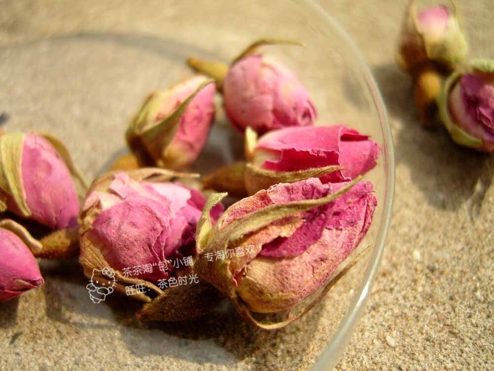美白淡斑[法兰西の鲜品保证] 特级进口〓千叶粉玫瑰花蕾〓