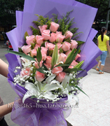 深圳福田区订花玫瑰，百合罗湖送花南山宝安区鲜花店石岩龙华配送