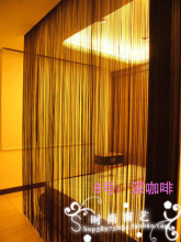 进口丝线帘/33元/幅【3*3米】/(深咖啡)