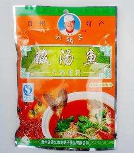  皇冠信誉 刘胡子酸汤汤料 刘胡子酸汤鱼火锅底料 210g