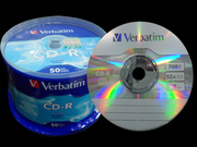 威宝cd光盘空白，光盘cd刻录光盘，52xcd-r50片桶装