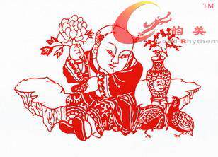 韵美龙年迎春节窗花 富贵平安 精品艺术剪纸 新年家居装饰品特价