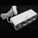 皇冠特价大赠送 卖疯了100%好评车载点烟器一拖三带USB-<span class=H>汽车用品</span>