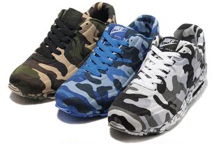  NIKE AIR MAX 90气垫跑鞋 NIKE运动鞋海陆空迷彩 NIKE男鞋女鞋