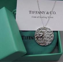 Tiffany & Co Tiffany joyería Tiffany comercio tarjeta mágica patrón de collar círculo