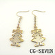 CG-Seven钻石新款韩版童年回忆之揪揪妹耳饰耳环E51