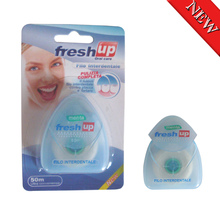 零利润Freshup牙线 薄荷味盒装FRESH UP 50M 牙线出品意大利
