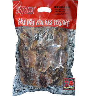  深海精品烧烤煎炸炒菜美味佳肴.椰园墨鱼400克.海鲜海味淡晒干货