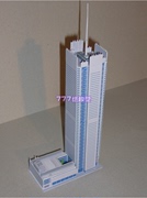 美国摩天大楼27 城市高楼商业办公楼CBD大厦 建筑沙盘 DIY纸模型