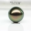 天然海水珍珠，裸珠大溪地黑珍珠，裸珠10-11mm正圆