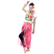 弹性舞蹈草裙成人夏威夷草裙舞服装舞台表演演出套装60-80cm厘米