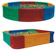 儿童海洋球池 幼儿园区球池 大型塑料加厚方型球池 波波球池