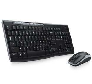 罗技mk260mk270无线鼠标，键盘套装笔记本电脑，全尺多媒体键鼠
