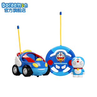 哆啦a梦机器猫公仔玩具，电动耐摔耐撞遥控汽车，礼物车模