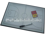 !篮球战术板磁性，折叠教练教学用演示教板沙盘，配笔+磁标