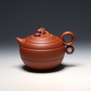 明理茶艺 宜兴紫砂壶全手工 曹亚麟（母子情深）茶壶