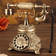 旋转盘仿古老式电话座机欧式电话机复古电话机时尚创意电话机