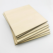 5mm椴木板diy模型，拼装用品沙盘建筑模型，材料薄木片小块木板