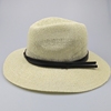 韩国黑色爵士帽女礼帽宽檐遮阳草帽女夏天沙滩，帽英伦女士帽子