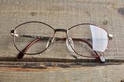 孤品美式复古vintage古董 平光面板材 框架眼镜男女51YJ208
