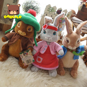 芭蓓儿 正版 授权彼得兔公仔 可爱兔子公仔 毛绒玩具 好礼物