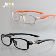 光学运动款眼镜框打篮球超轻tr90个性全框架，防滑黑配近视眼镜男潮
