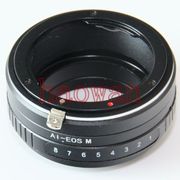 Nikon-EOSM移轴转接环 尼康镜头转佳能微单相机EOSM/M2/M3/M5/M10