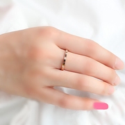 戒指女钛钢戒指时尚，指环个性戒指2020年女友礼物