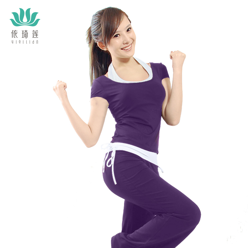 依琦莲瑜伽服套装春夏季瑜珈服三件套专业韩版显瘦舞蹈健身运动服|ruв категории движение/йога/фитнес/фанаты товаров, йога, йога одежда - от Buy2taobao.com для оказания профессиональной услуги покупки агента Taobao