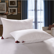 酒店宾馆白色客房 全棉枕心九孔羽丝绒枕芯 枕头