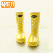 简便女装雨鞋雨靴水鞋冬天季中短筒防滑女士式时尚款保暖加厚韩国