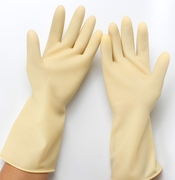 真美牌加厚耐酸碱橡胶，手套洗碗耐用家务，清洁工业乳胶胶皮手套