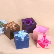 韩版精美盒子婚庆喜糖礼盒圣诞正方形盒手表盒纸盒马克杯盒子