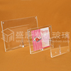 创意定制有机玻璃亚克力相架相框 透明水晶 磁铁吸合欧式画框7寸