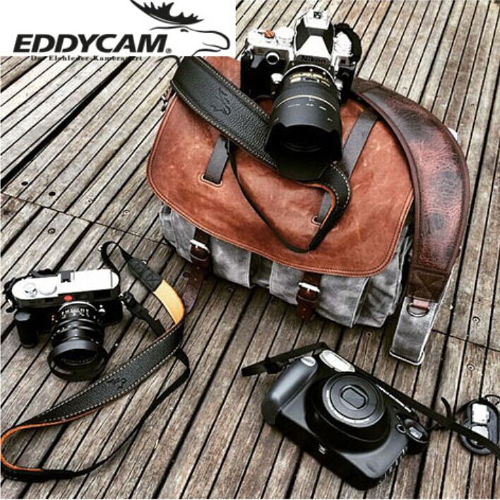 国EDDYCAM 全手工 真皮单反微单徕卡相机背