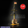  古典木质帆船拼装套材 信风模型 新版 截面胜利号 DIY舰艇
