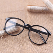 镜框韩版平光眼镜有镜片男女士款潮复古豹纹装饰眼睛近视眼镜框架