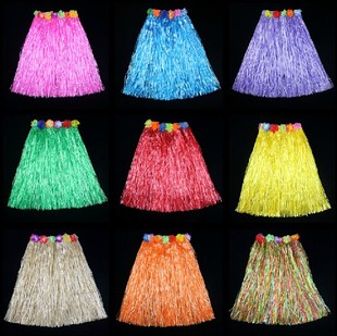 海草舞蹈服装成人夏威夷草裙舞裙子儿童幼儿园沙滩表演区材料道具