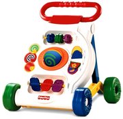 费雪活力学步车宝宝手推车二合一，游戏桌婴幼儿健身玩具