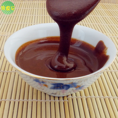 石磨纯黑芝麻酱 纯天然 自做黑芝麻糊 500g无添