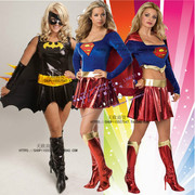万圣节服装女美国队长服装复仇者联盟Cosplay黑寡妇雷神成人超人