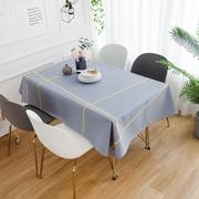定制办公桌桌布办公室，免洗北欧纯色，家用台布长方形