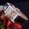 卡拉扬女表 皮带罗马方形复古时尚简约女士手表 防水手表腕表